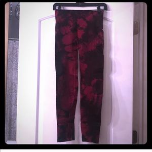 High Wasted Tie Dye Lululemon Pants